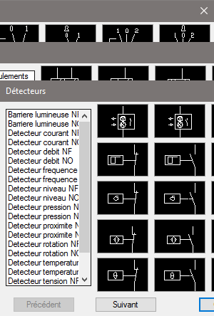 Bibliothèque de symboles électriques CADelectroTools